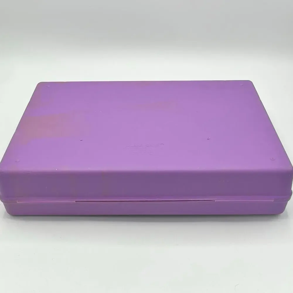 Vintage 1987 Class Case Divided Pencil School Supplies Plastic Case Made in USA